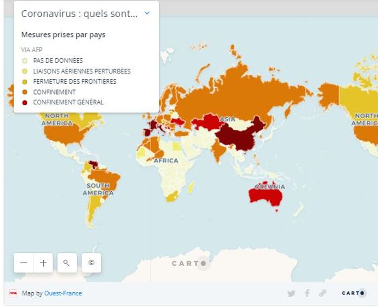 بتدابير وقائية وقرارات قاسية.. العالم يواجه كورونا