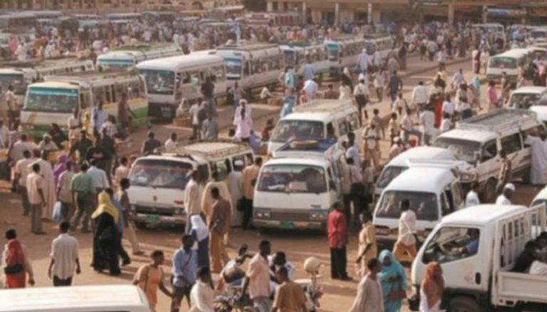 أزمة المواصلات في السودان - أرشيفية