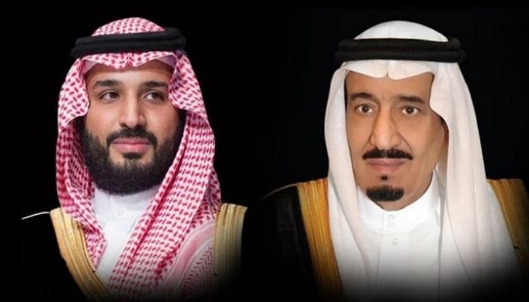 العاهل السعودي الملك سلمان بن عبدالعزيز وولي عهده الأمير محمد