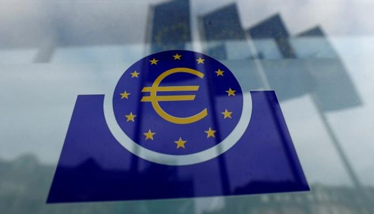 شعار البنك المركزي الأوروبي - رويترز