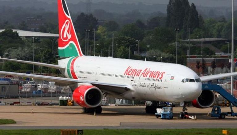 طائرة تتبع الخطوط الجوية الكينية