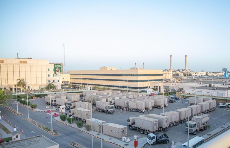 جانب من إمكانيات إدارة الخدمات الطبية بالجيش السعودي