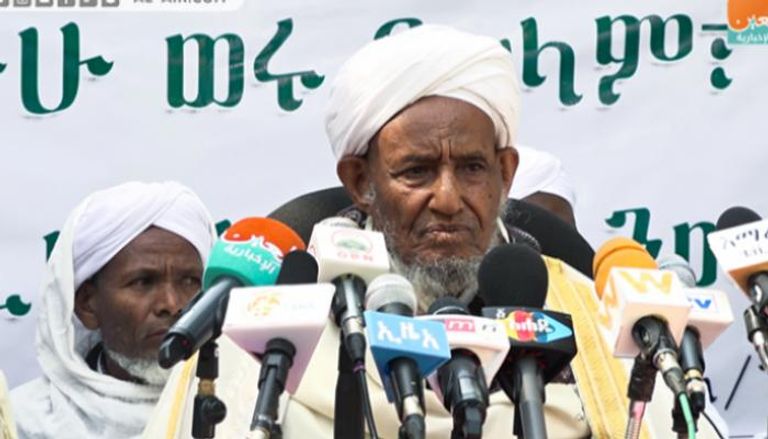الشيخ حاج عمر إدريس رئيس المجلس الأعلى للشؤون الإسلامية في إثيوبيا
