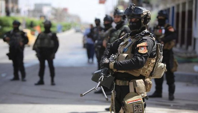 انتشار عناصر من الأمن العراقي في الشوارع - أرشيفية