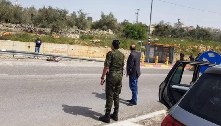عامل فلسطيني تركه مصنع إسرائيلي قرب حاجز سلفيت