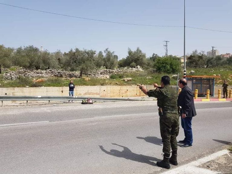 عامل فلسطيني تركه مصنع إسرائيلي قرب حاجز سلفيت