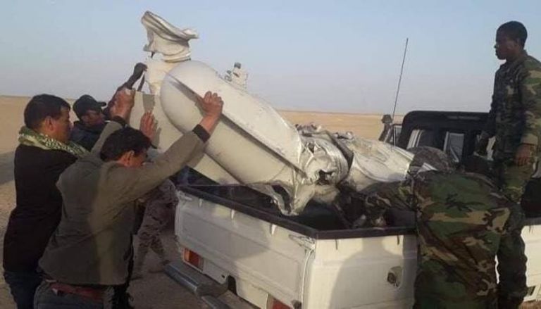 الجيش الوطني الليبي يسقط طائرة مسيرة قرب الجفرة