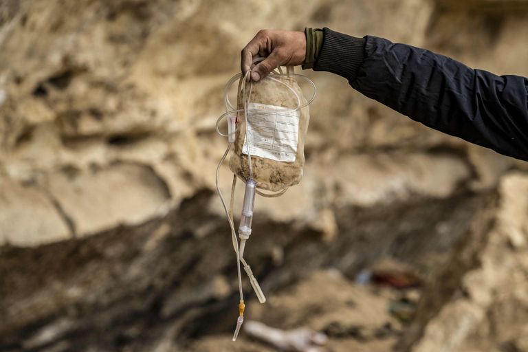 قنبلة يدوية من مخلفات تنظيم داعش الإرهابي