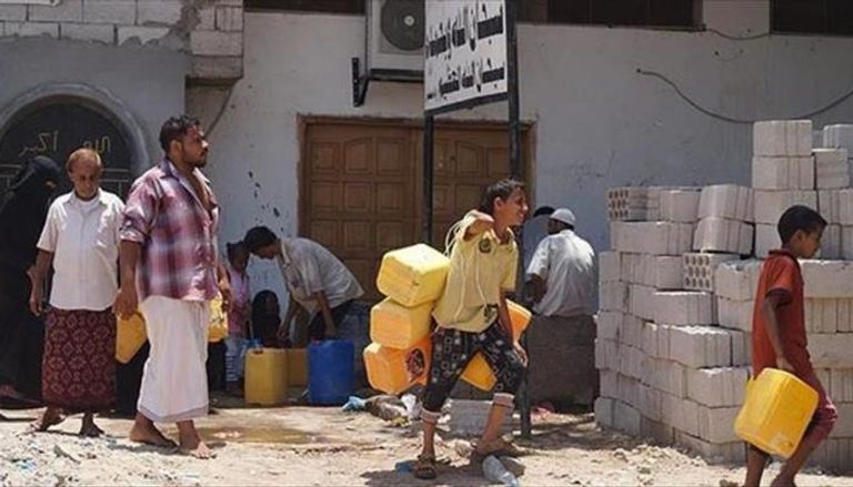 اليمنيون يعيشون في أوضاع صعبة جراء الانقلاب الحوثي