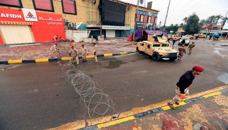 قوات الأمن العراقية تفرض طوقا أمنيا لتطبيق حظر التجوال
