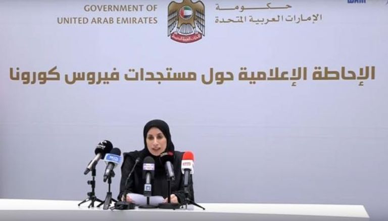 دكتورة فريدة الحوسني المتحدث الرسمي للقطاع الصحي في دولة الإمارات