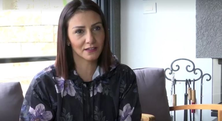 مدربة اللياقة البدنية الفلسطينية شادن أسعد