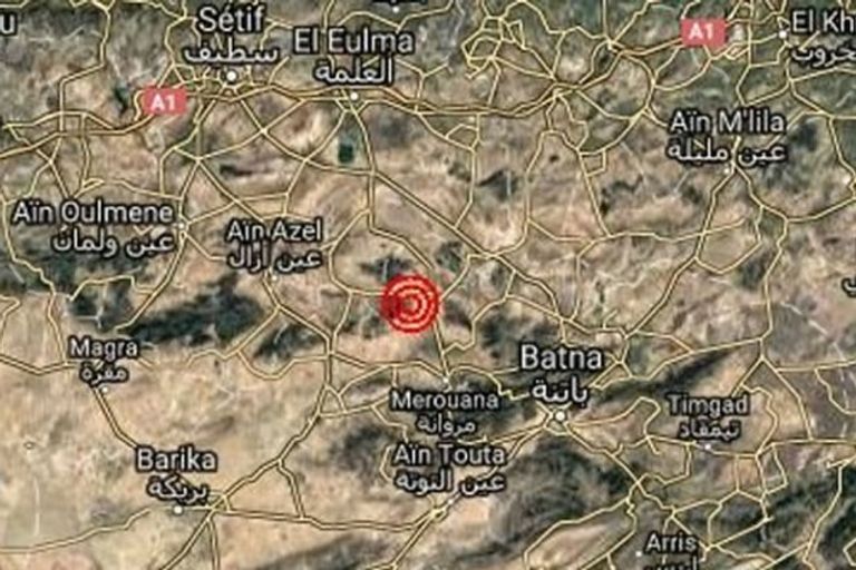 مركز الهزة الأرضية بمحافظة باتنة شرق الجزائر محافظة باتنة شرق الجزائر - أرشيفية