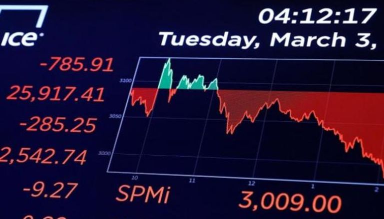 الأسهم الأمريكية تهوي في بداية تعاملات الجمعة