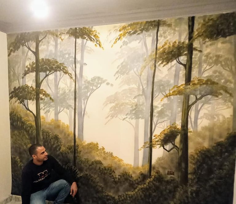 صورة وضعها أحمد مصطفى لنفسه على مواقع التواصل