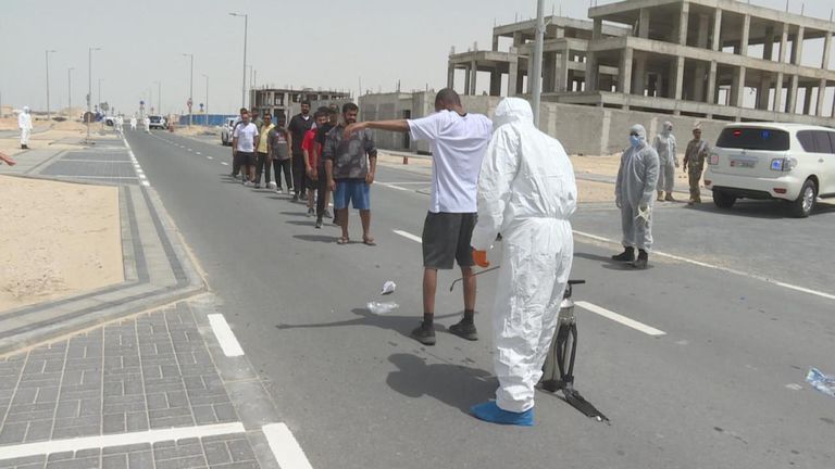 جانب من التمرين المشترك