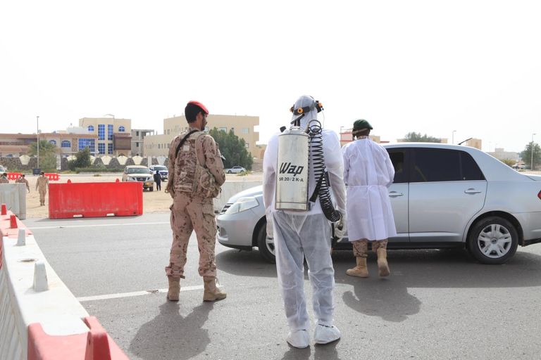 جانب من التمرين المشترك