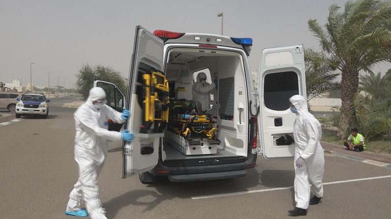 جانب من التمرين المشترك