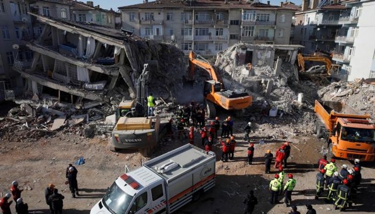 أضرار خلفها زلزال سابق في تركيا - أرشيفية
