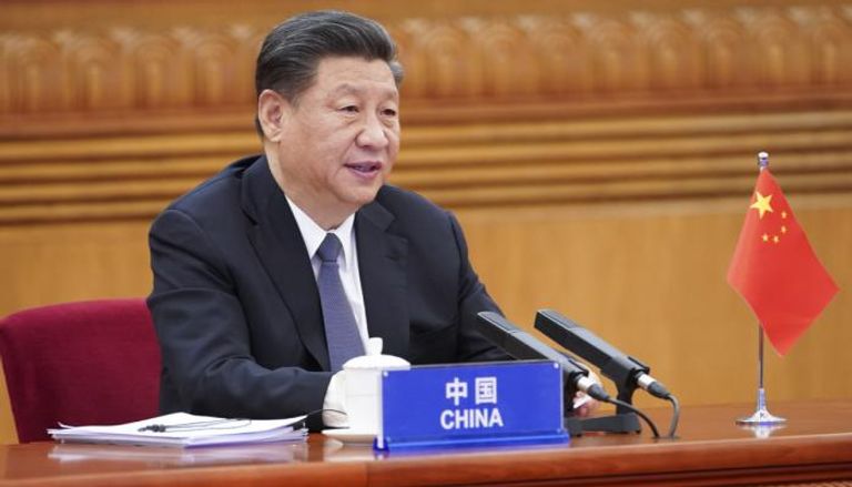 الرئيس الصيني خلال القمة الاستثنائية لقادة مجموعة الـ20