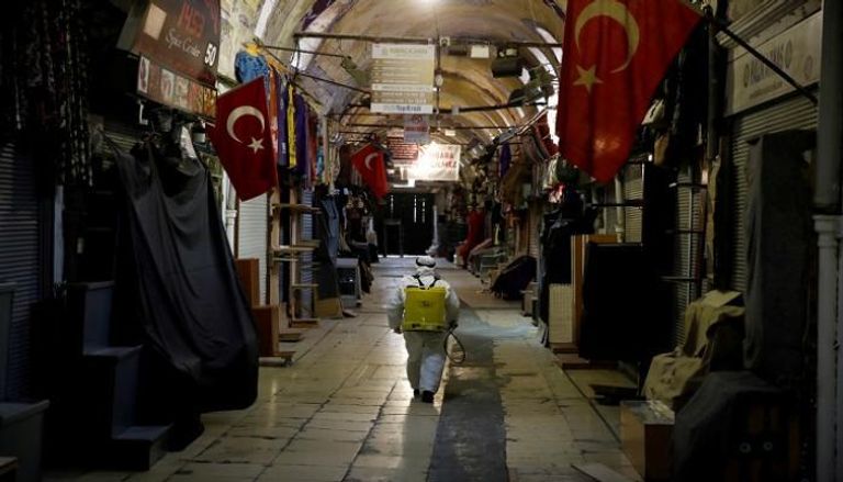 الأسواق مغلقة إثر انتشار للفيروس في تركيا - أ.ف.ب