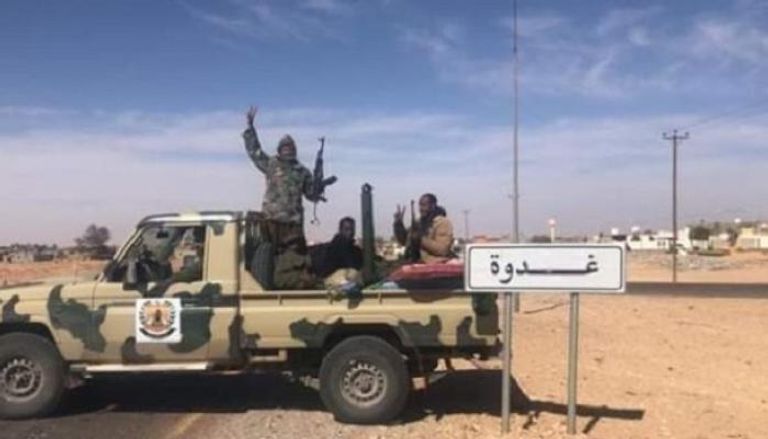 قوة تابعة للجيش الليبي جنوبي البلاد