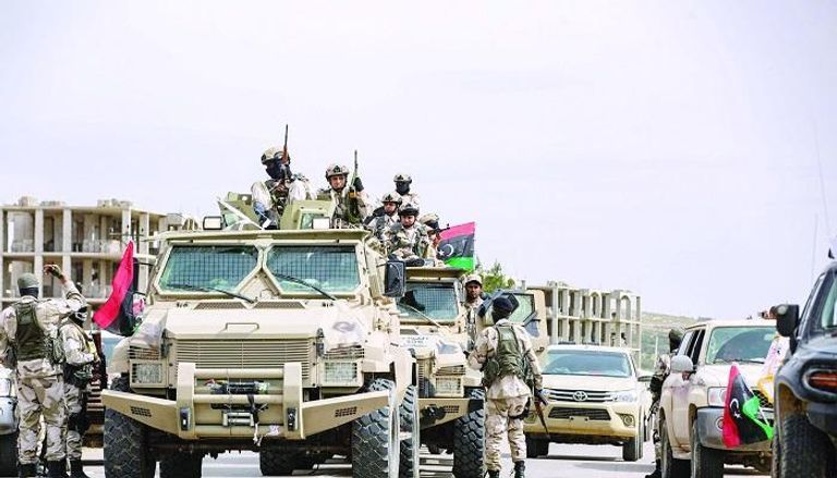قوات من الجيش الليبي-أرشيفية