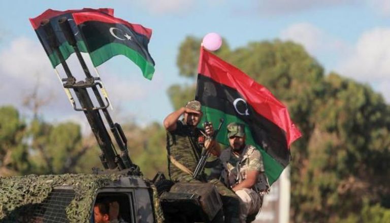 عناصر من قوات الجيش الوطني الليبي-أرشيفية