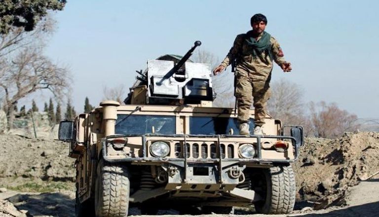 جندي من الأمن الأفغاني - رويترز 