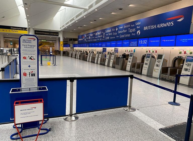 طائرات تابعة للخطوط الجوية البريطانية