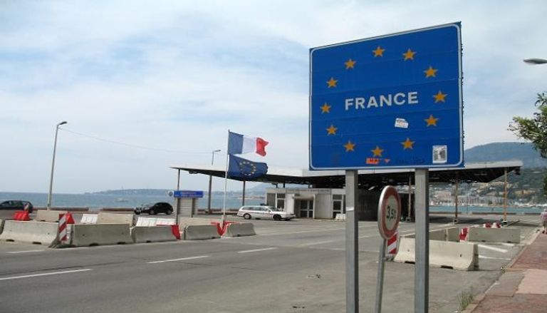 أحد المنافذ الحدودية في فرنسا