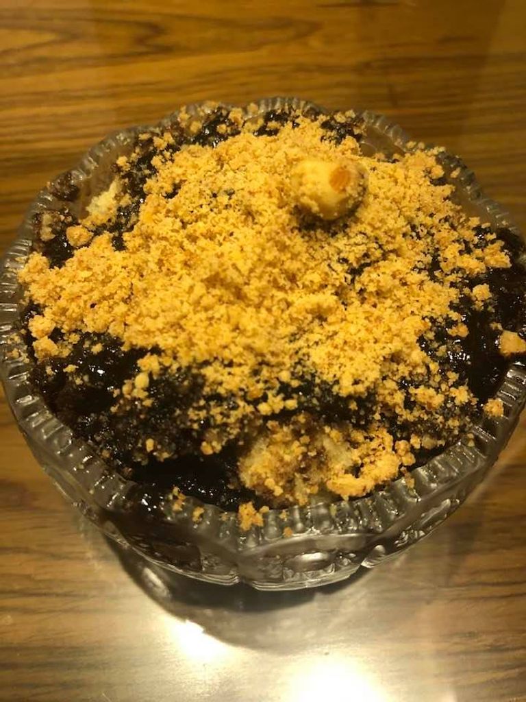 كيكة بصوص شيكولاتة تطبيق