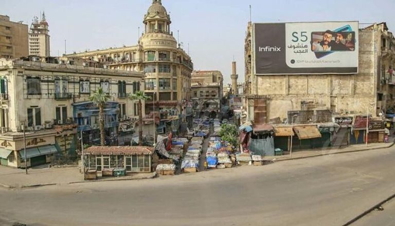 عمارة تريننج في سوق العتبة بوسط القاهرة.. تصوير عادل واسيلي