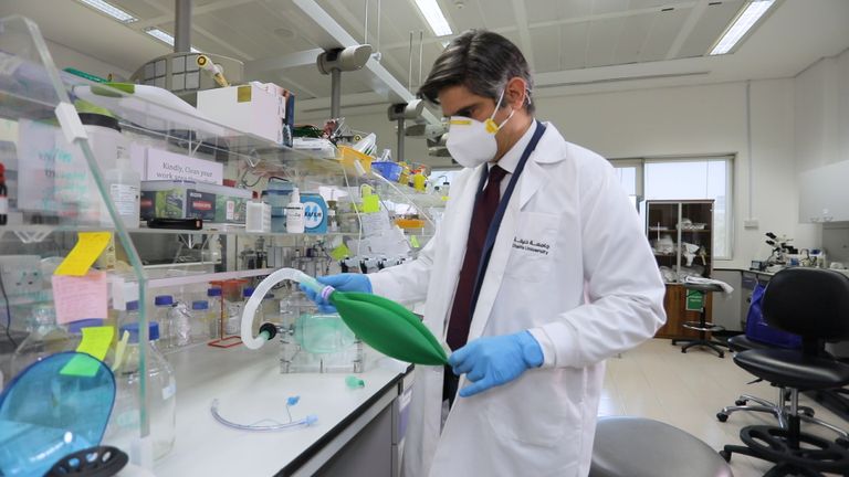 جهاز التنفس المطور