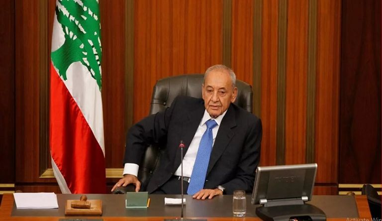 رئيس البرلمان اللبناني نبيه بري إحدى جلسات البرلمان اللبناني - أرشيفية