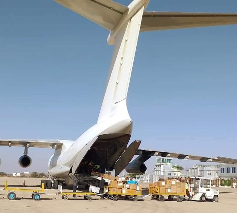 مساعدات طبية إماراتية إلى أرض الصومال