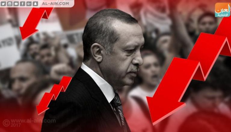 الاقتصاد التركي يعاني بسبب سياسات الرئيس رجب طيب أردوغان