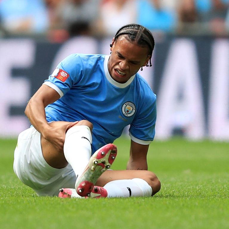 إصابة ساني التي عطلت انتقاله لبايرن بايرن ميونيخ