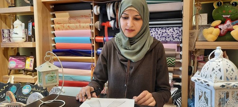 الشابة الفلسطينية جود قشطة