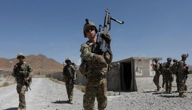 جنود بإحدى القواعد الأمريكية في أفغانستان