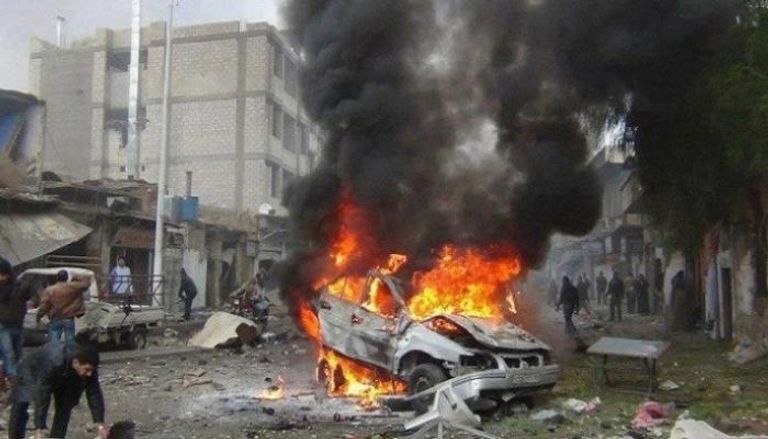 انفجار سيارة مفخخة في سوريا - أرشيفية