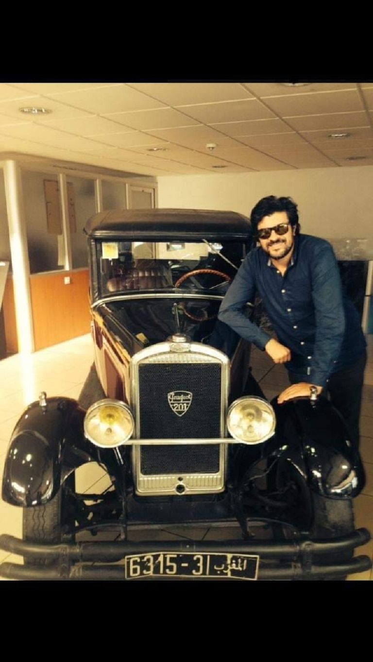 الفنان المغربي ياسين أحجام