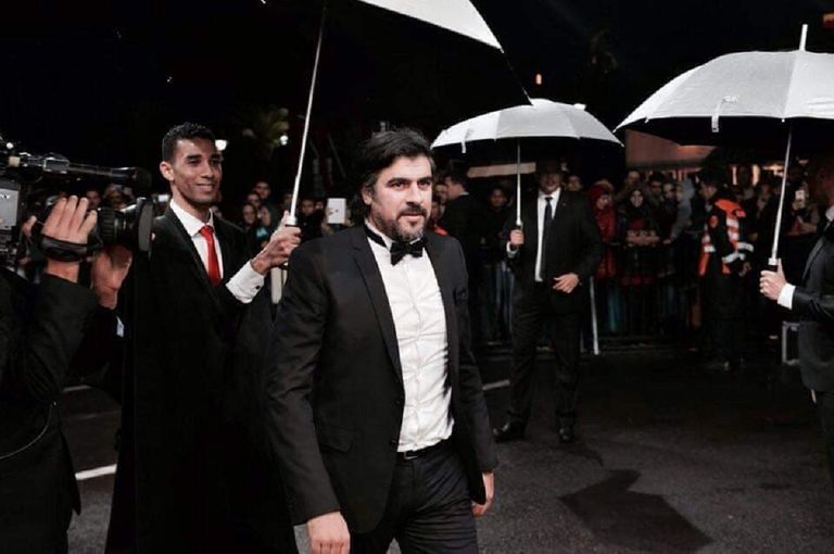 الفنان المغربي ياسين أحجام في مهرجان المركز الدولي للفيلم بمراكش