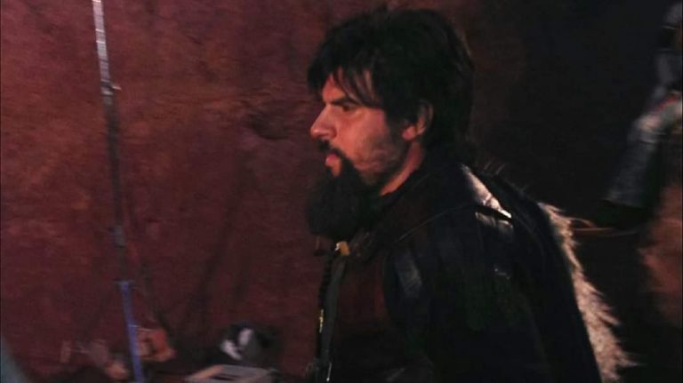 الفنان المغربي ياسين أحجام في مهرجان المركز الدولي للفيلم بمراكش