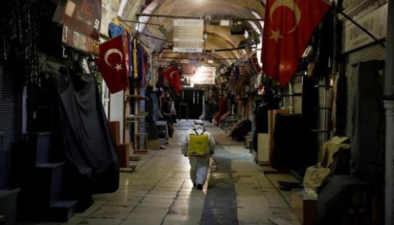 الأسواق مغلقة إثر انتشار للفيروس في تركيا - أ.ف.ب