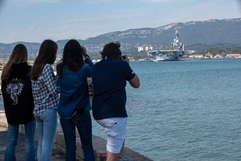 حاملة الطائرات الفرنسية شارل ديجول - أرشيفية