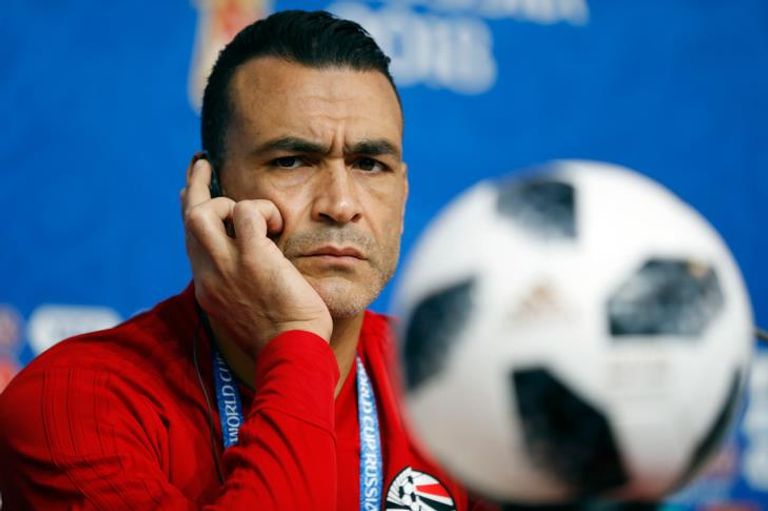 عصام الحضري عصام الحضري وحسام حسن