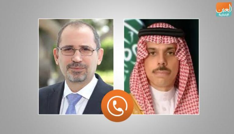 الأمير فيصل بن فرحان بن عبدالله وأيمن الصفدي 