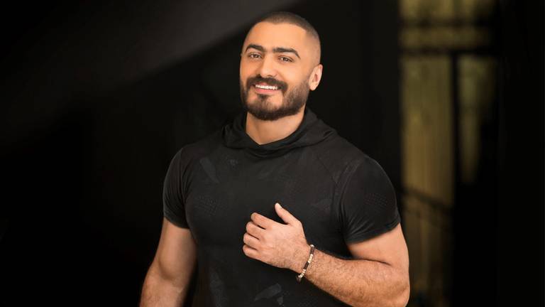 المطرب المصري تامر حسني - أرشيفية