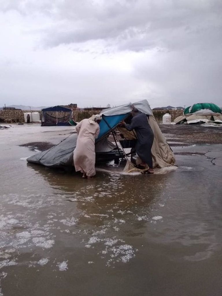 السيول في مأرب